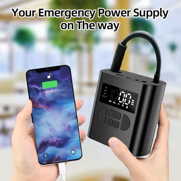 Digital Tyre Inflator 12V Compressor Tire Inflator For Travel