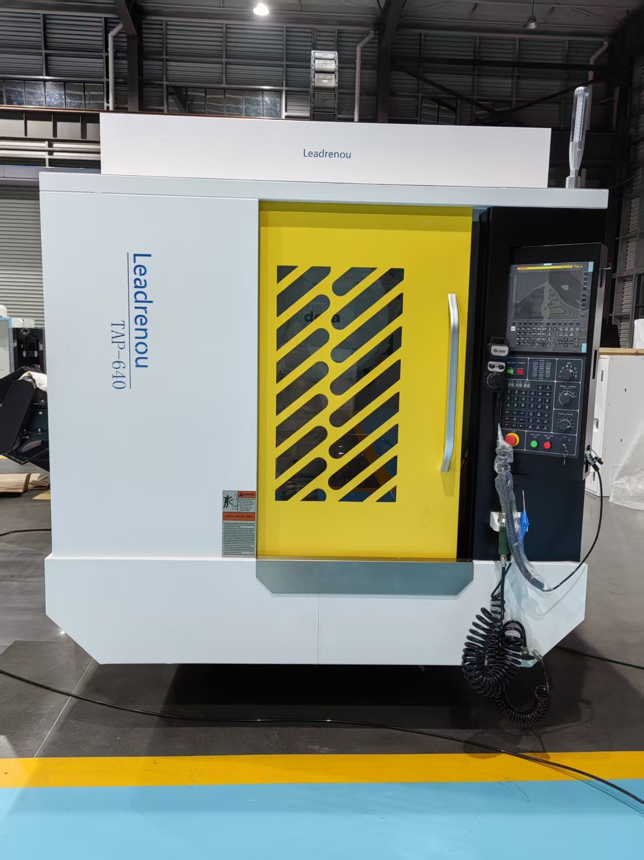 TAP-640 Drilling and Tapping Machining Center with 48000mm/min Rapid Speed, 20000rpm Spindle, and FANUC CNC System