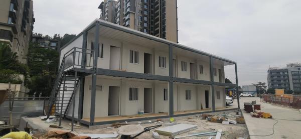 Portable Modular Flat Pack Container House Detachable Hospital Knockdown System