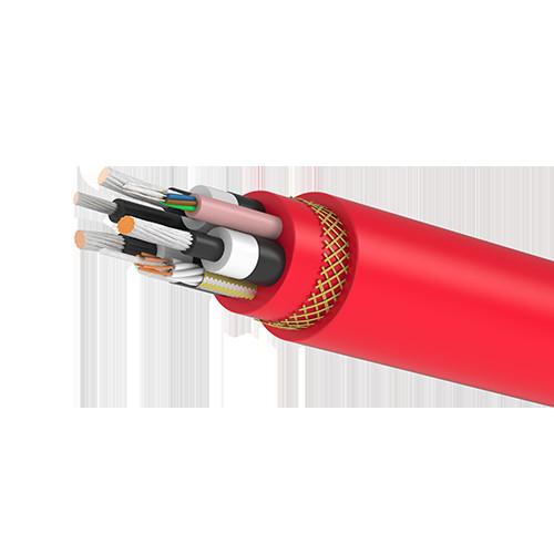 (N)TSKCGEWOU-SR FO Flexible Trailing Cable 12.7/22kV With  CAT6 Optical Fiber Cu/EPR/EPR/FO/5GM5/Braid/5GM5