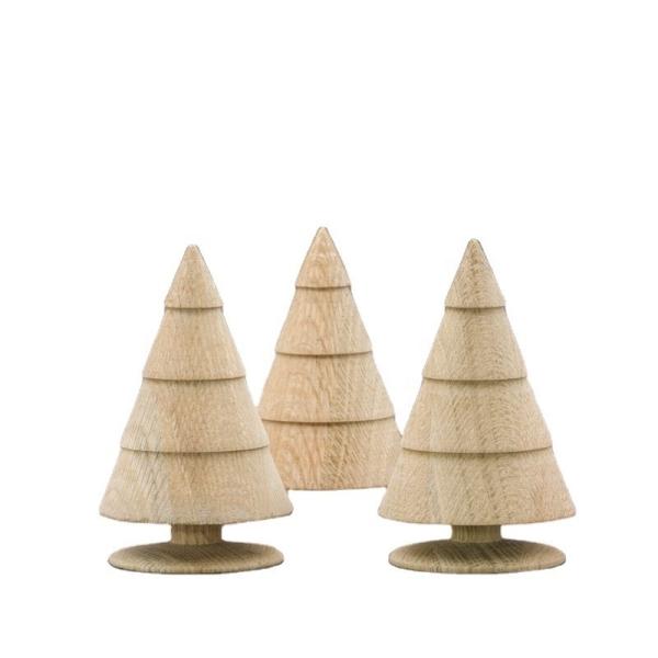 Mini Christmas Wooden Tree -Suitable for Christmas Holiday Party Family Desktop Tree Decoration-gift for Family and Friends