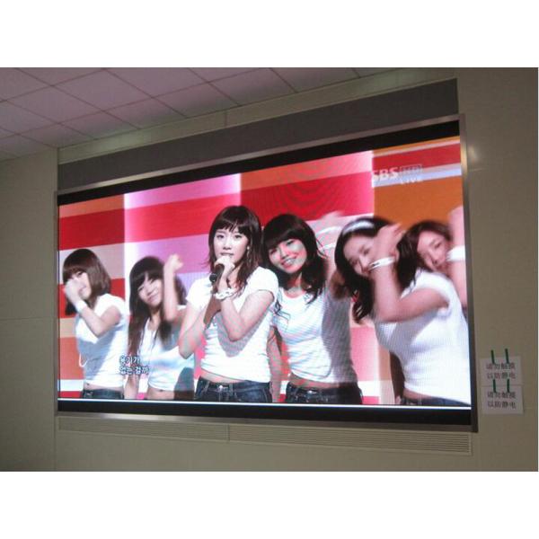 Full Color Video P4 HD Video Wall Indoor LED Display Module Aluminum Cabinet