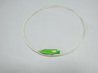 Coleta blanca de la fibra óptica del blanco del SC APC SM SX 0.9m m del cable para la transmisión video, transmisión de datos