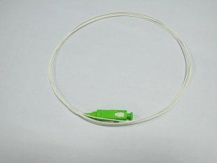 Tresse optique blanc de fibre de blanc du SM SX 0.9mm de Sc RPA de câble pour la transmission vidéo, transmission de données