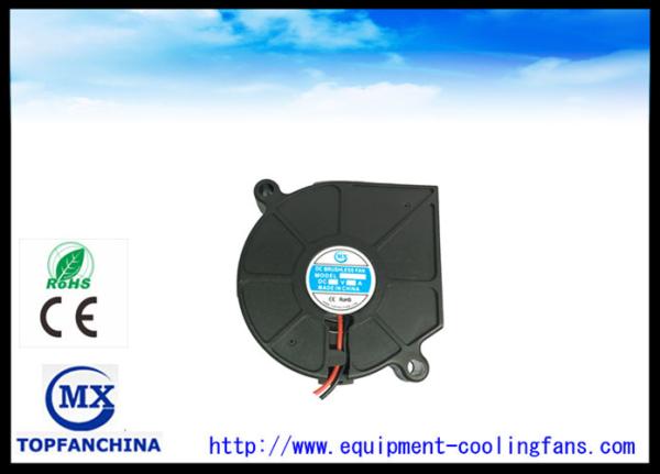 60×60×15Mm 12v Dc Blower Fan , 2.4 Inch Snail Ball Bearing Fan Motor