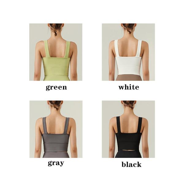 V Neck 4 Sizes Sexy Sports Bra Soft Nylon Yoga Fitness Top Female Underwear