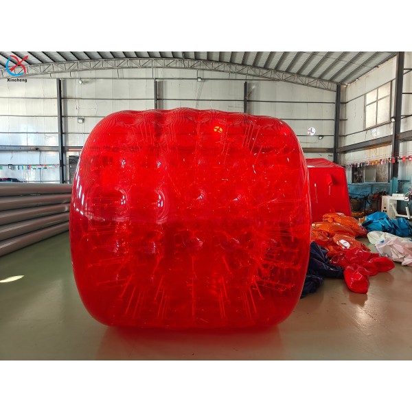 Custom Inflatable Zorb Ball Transparent PVC Human Hamster Ball For Outdoor Adults