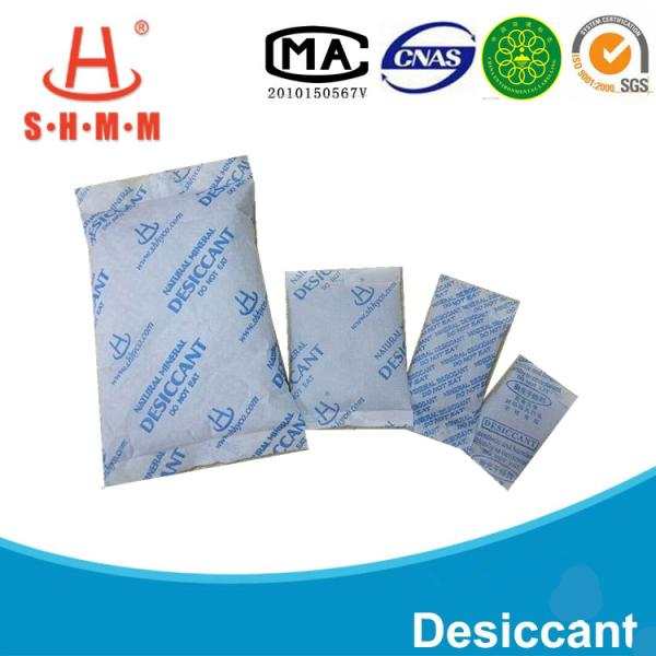 Non - Dusting Food Grade Desiccant Packets Mineral Material For  For Shipment