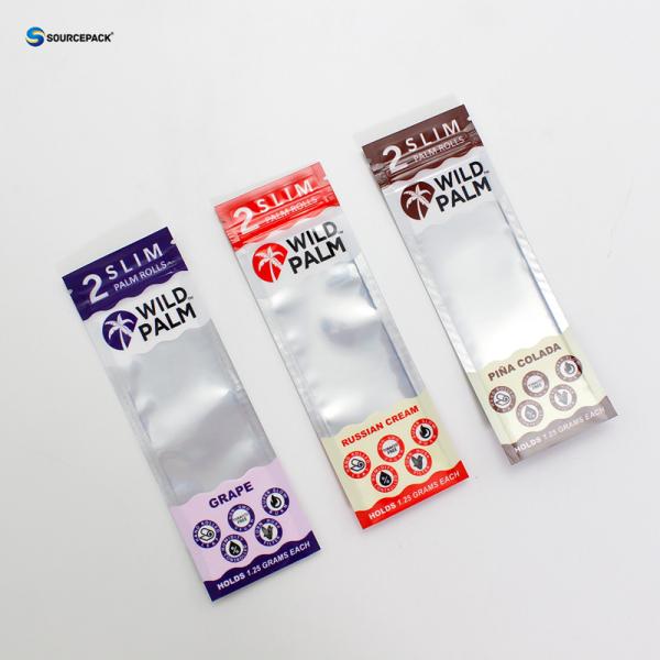 Odor Control And UV Protection Weed Packaging Bags Food Grade Material With Ziplock