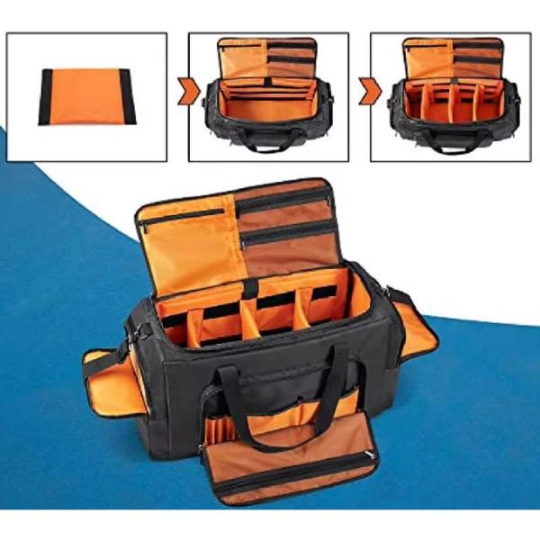 Adjustable Compartment Dividers Sneaker Duffle Gym Bags With Sneaker Compartment