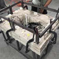 Big Reaction Injection Molded Parts Polyurethane PU Material Deburring Surface Finish