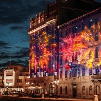 Projection immersive de cartographie 3D Interactive avec système de projection multi-mélange