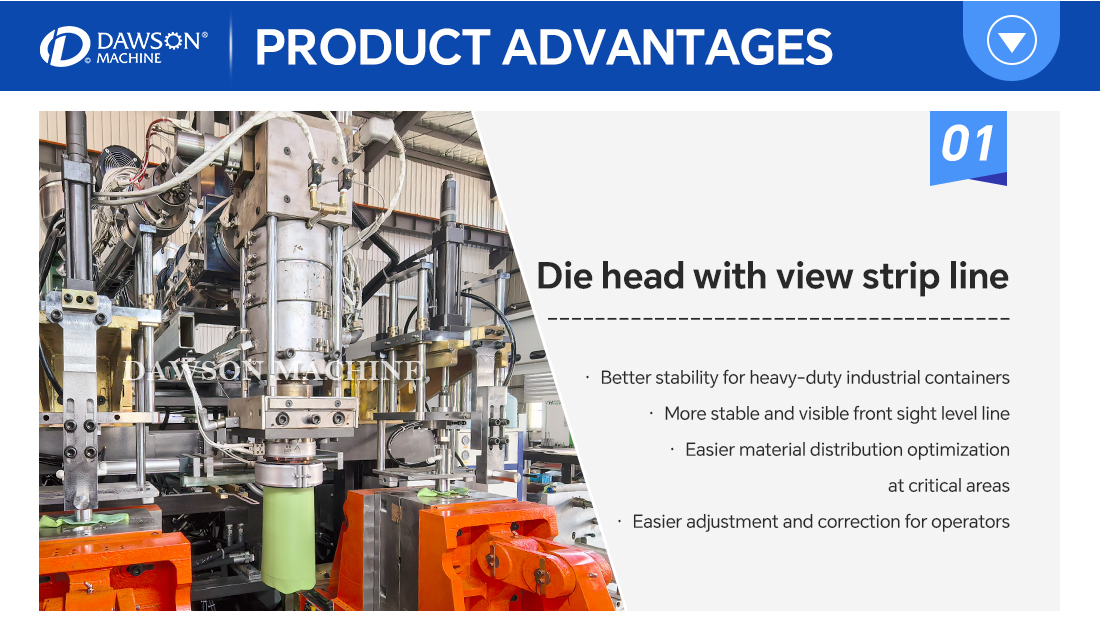 Automatic 4L HDPE Plastic Bottle Making Machine Extrusion Blow Molding Equipment