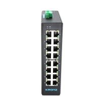 RJ45 Industrial Ethernet Switches 16 Portes Switches de rede não gerenciados