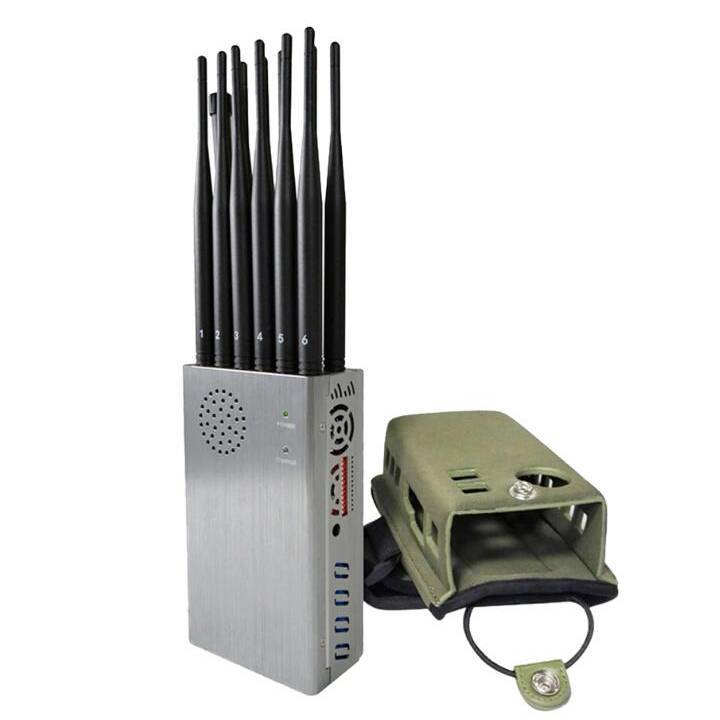 Портативный Handheld канал WIFI GPS Jammer 12 сигнала мобильного телефона подгонял