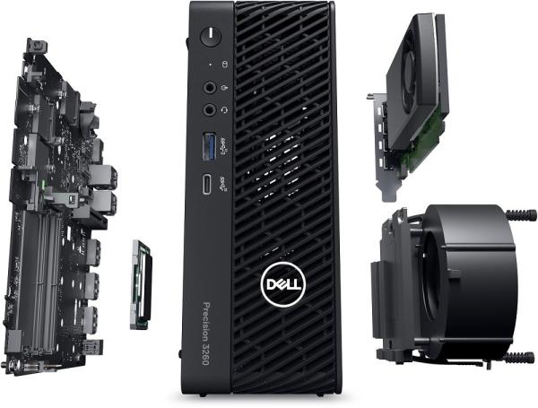 NIB Original T3260 Workstation with I9-13900 64G 32G*2 2TM.2SSD T1000-8G 240W Power Supply