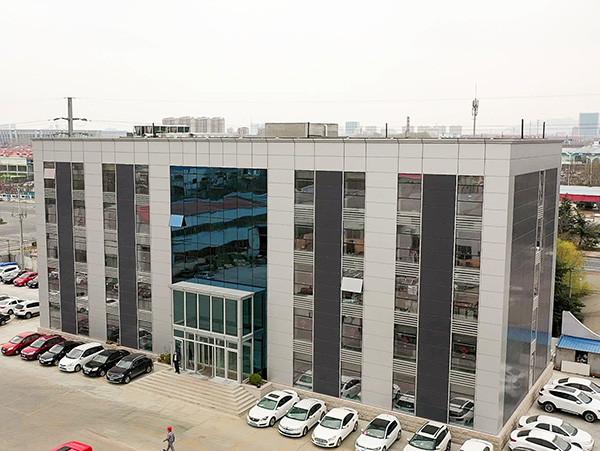 International Standard Prefab Commercial Office Building Painted / Hot Dip Galvanized