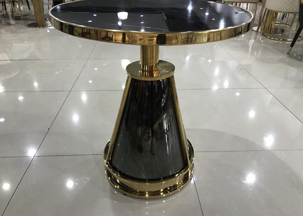 70cm Wrought Iron Glass Coffee Table