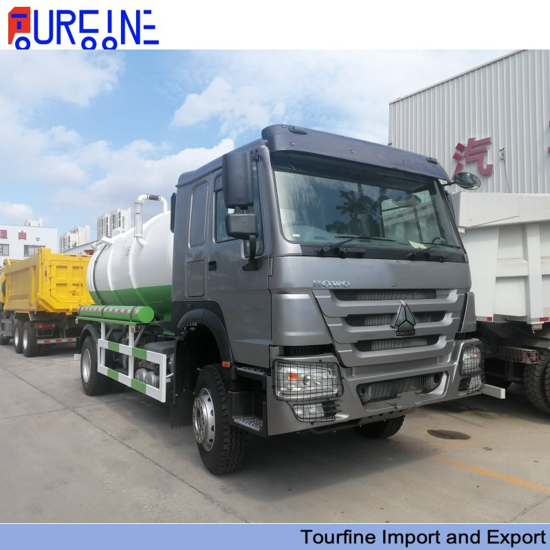 SINOTRUK HOWO 18CBM (18,000L) Sewage Vacuum Truck | Heavy Duty Sludge Suction Tank Truck For Sale