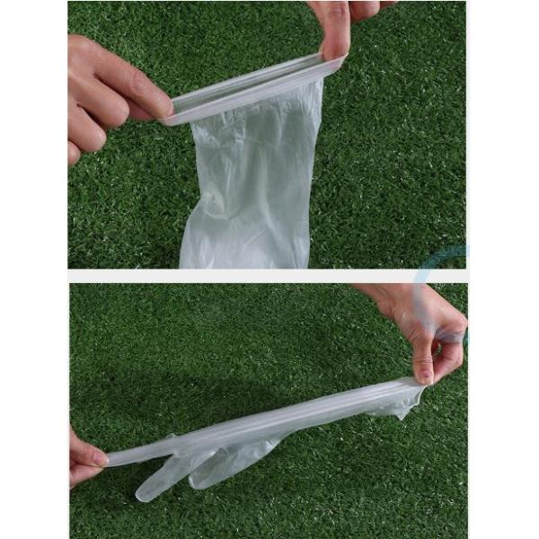 Waterproof Vinyl Disposable Gloves Powder Free 12 Inches Vinyl Exam Gloves Large
