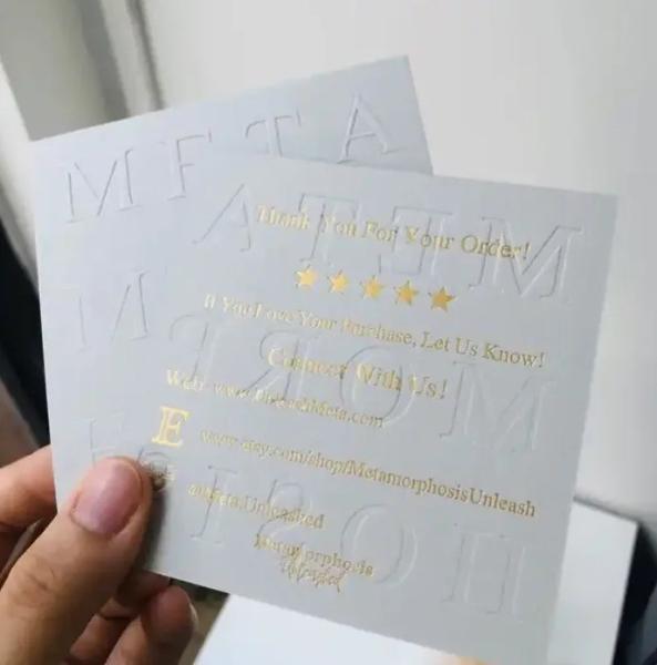 Carte de remerciement de mariage