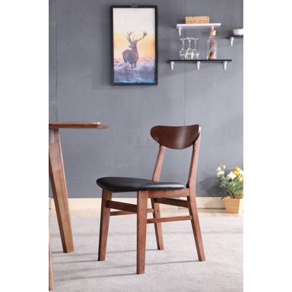 Nordic Style Leather Designer Modern Dining Chair