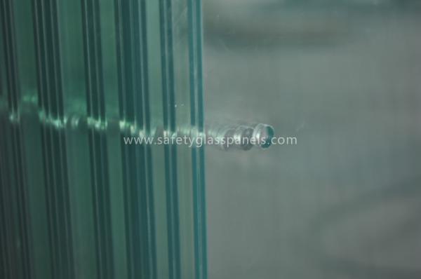 Opaque Diffused Laminated Safety Glass 3mm - 25mm For Storefront / Escalator