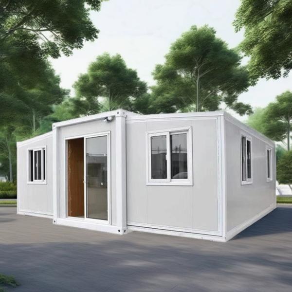 Steel Frame 40ft Expandable Container Home For Space Saving And Easy Assembly
