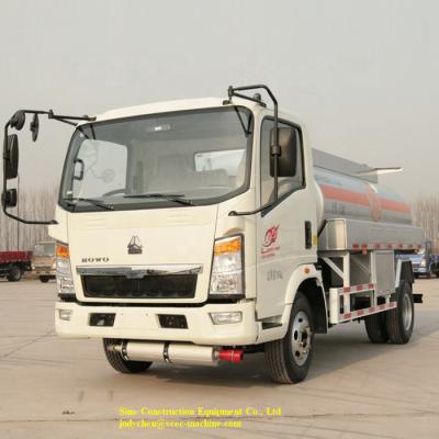 Sinotruk Liquid Tanker Truck 6000L Fuel Tank Truck Mobile Refueling Truck