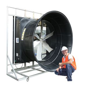 Volume Industrial Exhaust Fan IP55 Rated With 120000m³/h Airflow