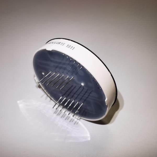 Черное лицо 17 мм ярко-цветный светодиодный дисплей с цифровой иконкой 360°