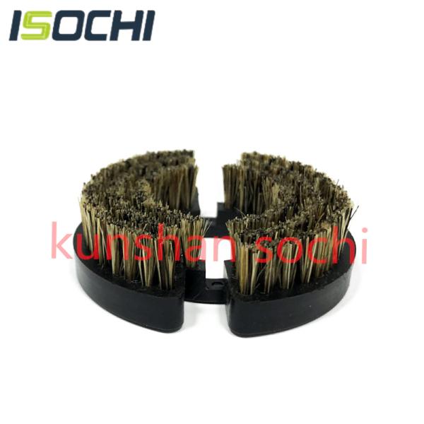 Butterfly Shape Bristles CNC Router PCB Pressure Foot Cup Brush OD 50mm/2