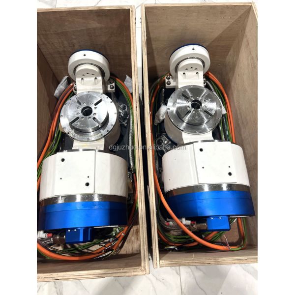 OEM Large Stock Automatic Industrial 5th Axis CNC Rotary Table High-precision 5axis Rotary Table DDRC-125