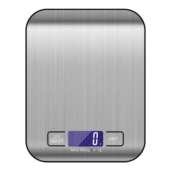 LCD Display 5kg/1g Capacity Digital Electronic Kitchen Scale for Hassle-Free Electric Food Weight Measurement