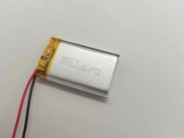 KC IEC62133 Bateria Lipo homologada 602540 600mah 3.7 bateria de lítio polímero Bateria recarregável por atacado