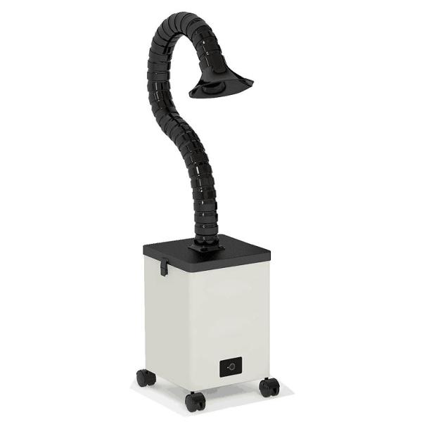 Freestanding Ducts Soldering Fume Extractor Triple Filter ROHS