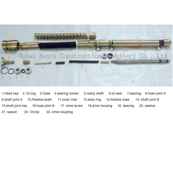 35mm  / 38mm Gasoline Electric Concrete Poker 40 Cr-alloy steel