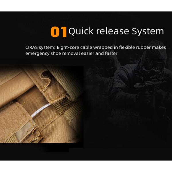 600D Oxford Military Tactical Vest MOLLE Plug In 53*60*30cm Tactical Vest Plate Carrier