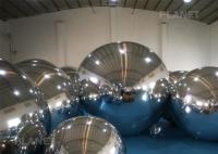 Air Sealed Giant PVC Silver Stage Christmas Decoration Inflatable Decorative Mirror Ball
