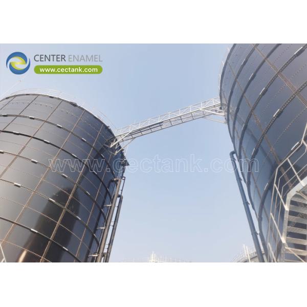 Superior Corrosion Resistance: Center Enamel Glass-Fused-to-Steel Bolted Tanks