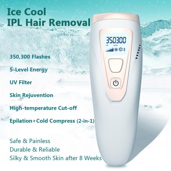 IPL Handheld Laser Hair Removal Device Face Hair Removal Machine For Man