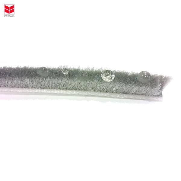 Aluminium Door and Window Sealing Strip Mohair Pile Weather Stripping