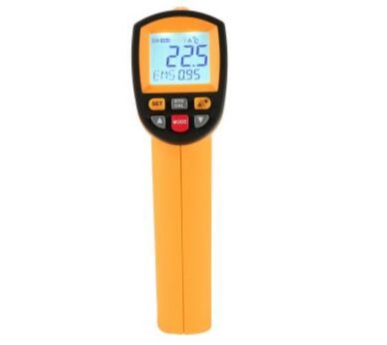 Termômetro infravermelho GM1150 do luminoso 9V do LCD