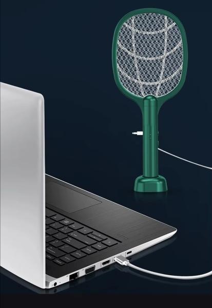 JZ Rechargeable Li Battery Safety Net 2 In 1 With A Base Mosquito Killer Lamp Bug Zapper Mosquito Control