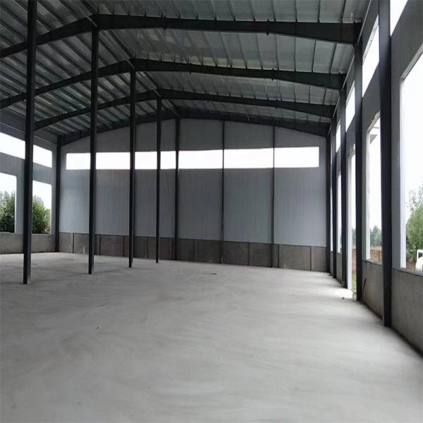 Galvanized Steel Frame Building Workshop , Commercial Metal Storage Buildings