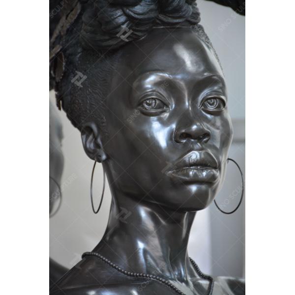 Скульптуры современного искусства на открытом воздухе / в помещении, бронзовая статуя из литья Патина