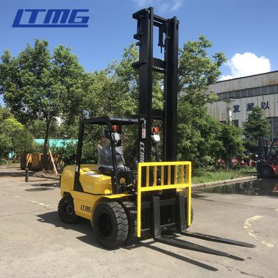 Portable Industrial Counterbalance Forklift Isuzu Engine 500mm Load Center