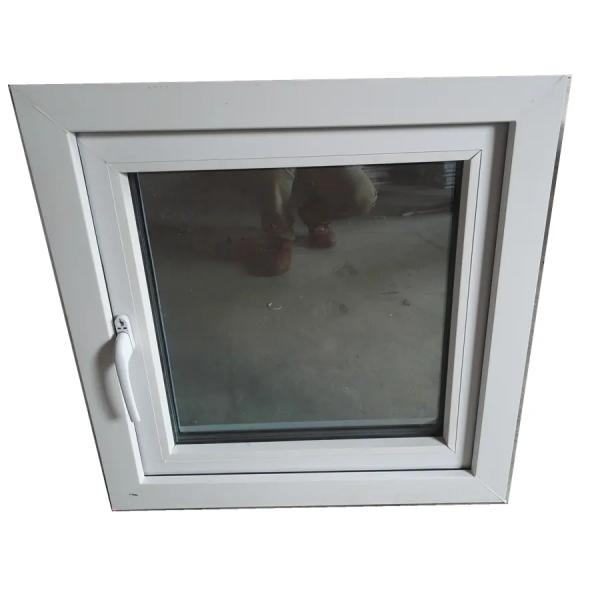 House UPVC PVC Casement Windows Hurricane Impact Tinted Glass Windows
