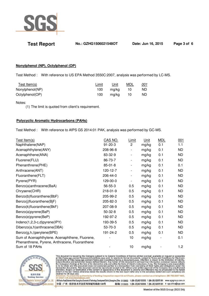 Guangzhou QIDA Material & Technology Co., Ltd Сертификации