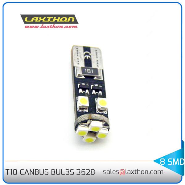 Stable Current Led Auto Light Bulbs Interior Lamp , T10 W5w Led Canbus Indicator Light